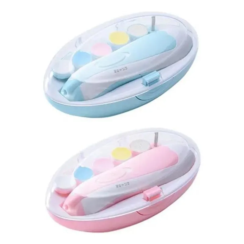 Cortador Aparador De Unha Bebê Elétrico C/6 Refis Criança Co