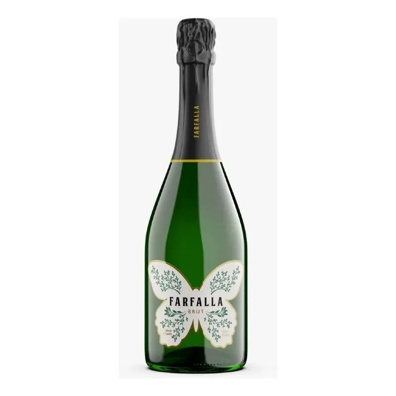5x Espumante Espanhol Farfalla 750ml