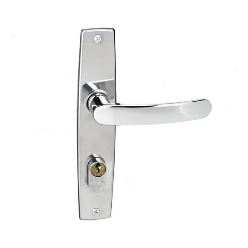 10x Fechadura Inox Aliança Premium 2600/41 Externa 40mm