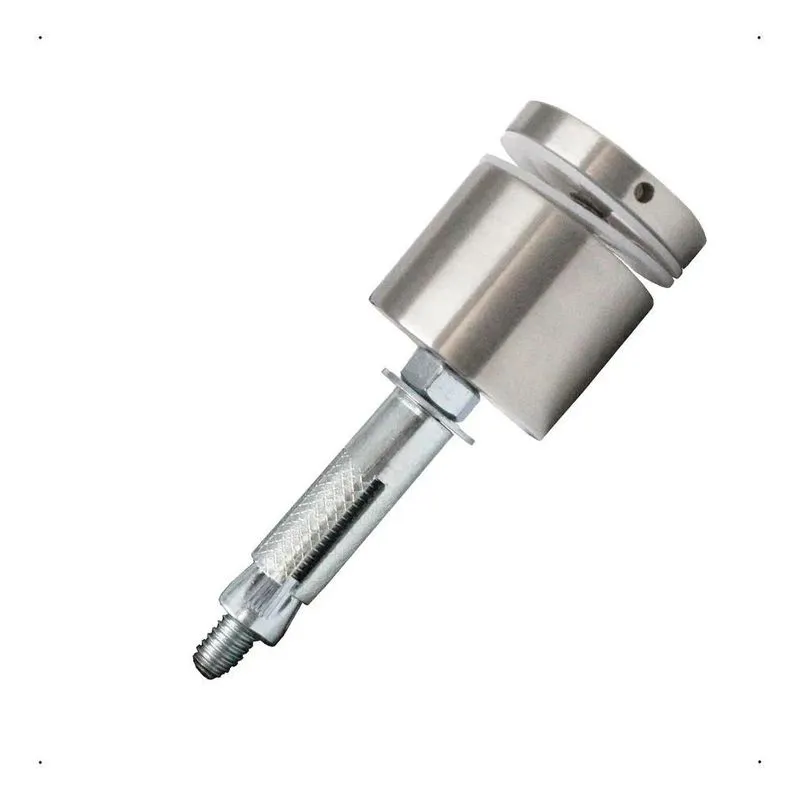Prolongador Inox 304 Com Tampa 38mm Guarda Corpo - Escovado