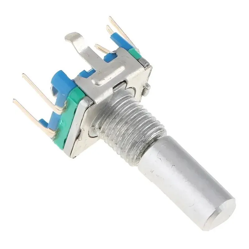 Encoder Rotativo Com Chave 5 Terminais Potenciômetro Ec11