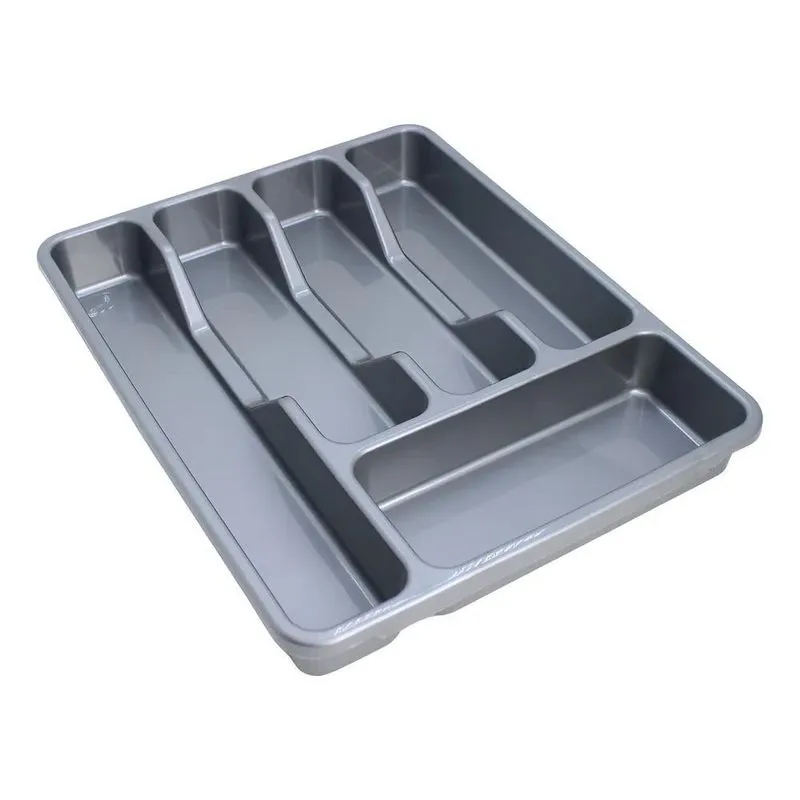Organizador Separador Porta Talheres De Gaveta Cozinha Com 5