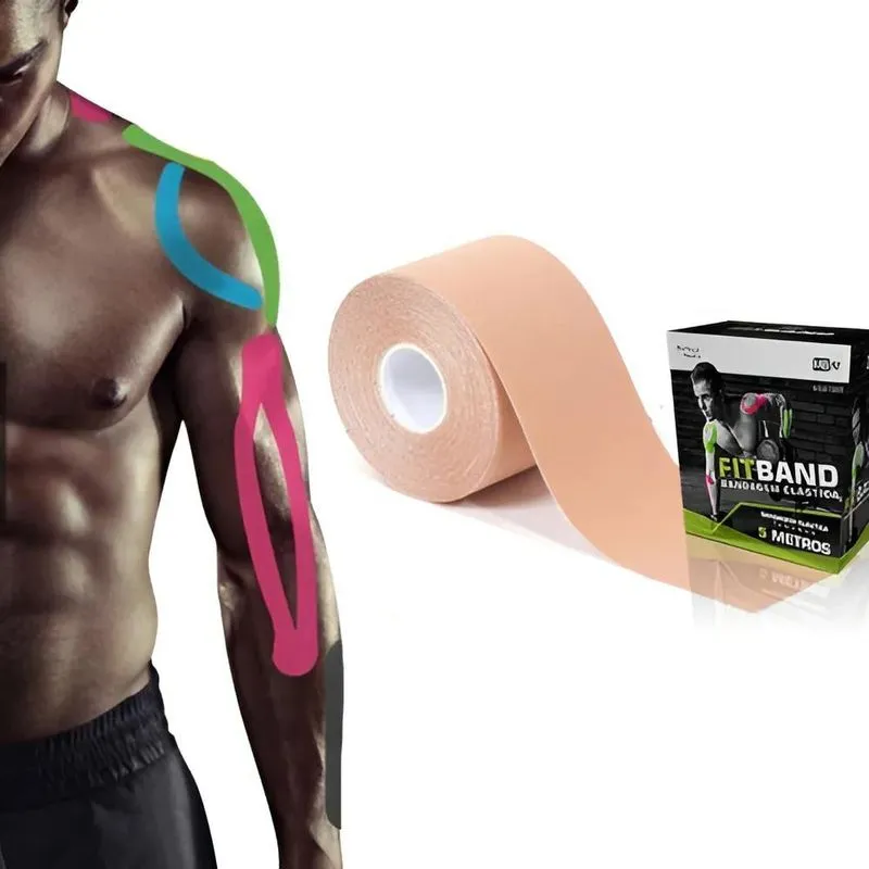 Fita Bandagem Kinesio Taping Adesiva Fisioterapia Muscular C
