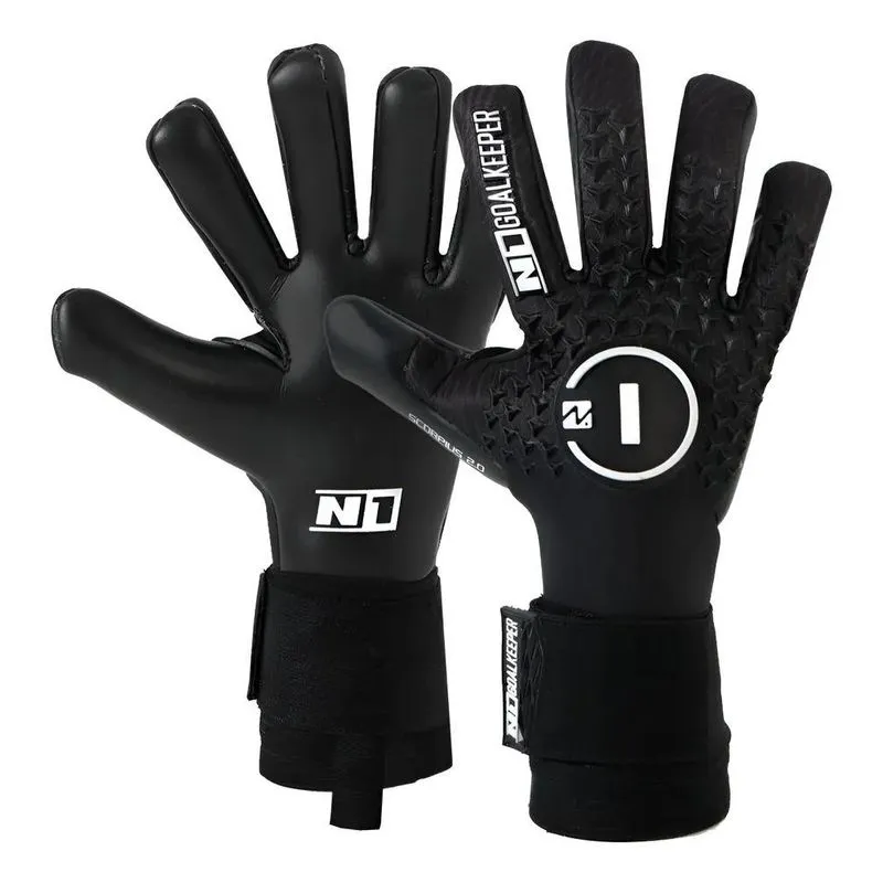 Luva Goleiro Profissional Scorpius 2.0 Aderência - Preto 10