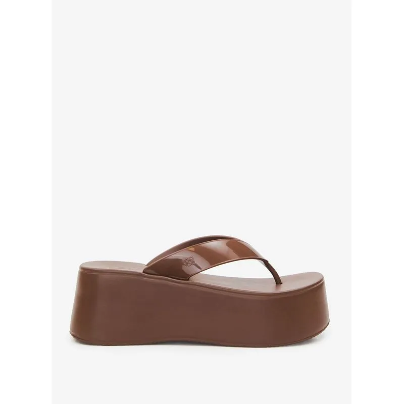 Chinelo Petite Jolie Plus II Chocolate PJ7703 37