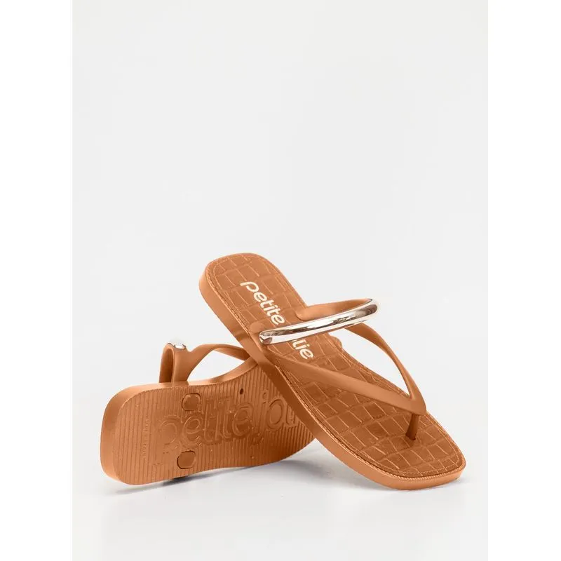Chinelo Petite Jolie Búzios Doce De Leite PJ7770 37