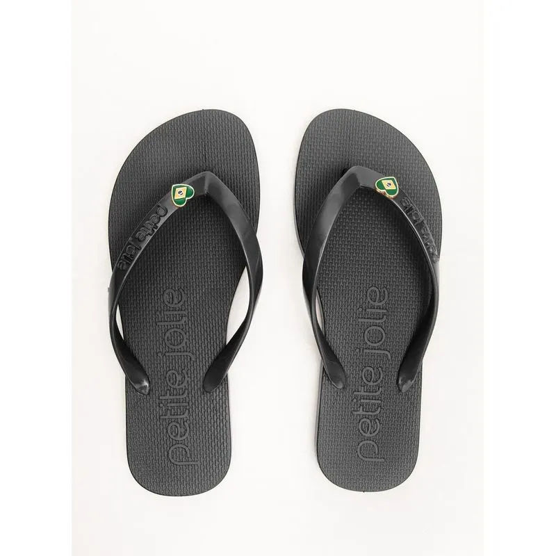 Chinelo Petite Jolie Fresh Preto PJ7796 39-0