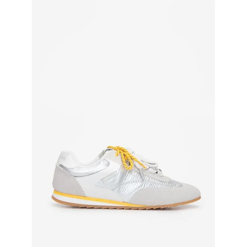 Tênis Petite Jolie Flat Sneaker Prata PJ7802 39-0