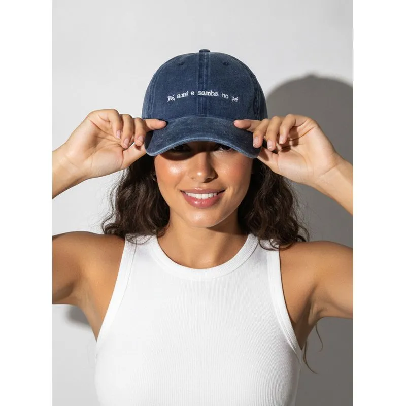 Boné Petite Jolie Jeans Blue PJ20371B