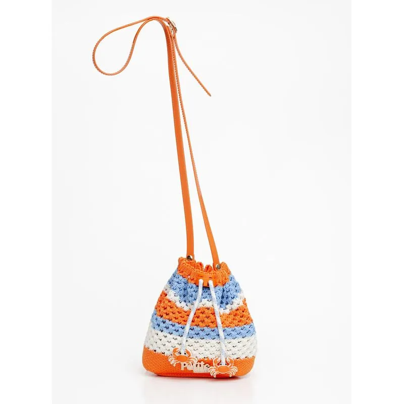 Bolsa Petite Jolie Knit Bag In Tangerina PJ11432IN