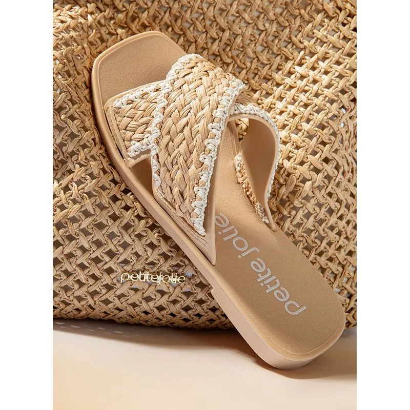 Chinelo Petite Jolie Vibe Areia PJ7820 35
