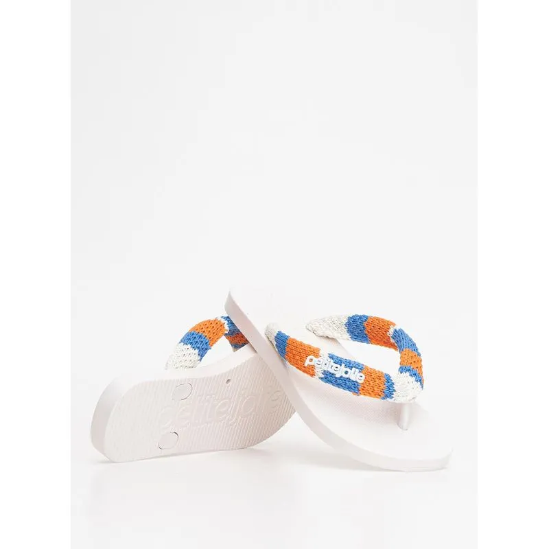 Chinelo Petite Jolie Fresh In White/White PJ7766IN 33-4