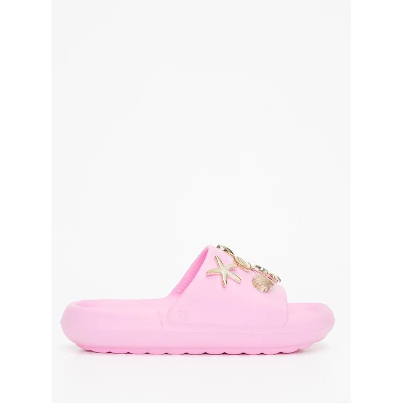 Chinelo Infantil Hug In Rosa Claro New PJ7825IN 33-4