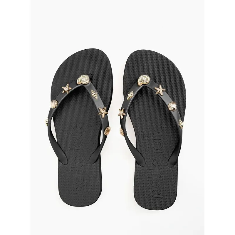 Chinelo Petite Jolie Fresh Preto PJ7829 33-4
