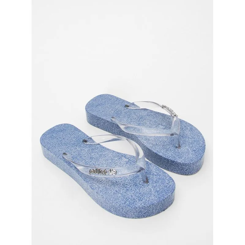 Chinelo Petite Jolie Fresh Up Jeans Blue PJ7835 38