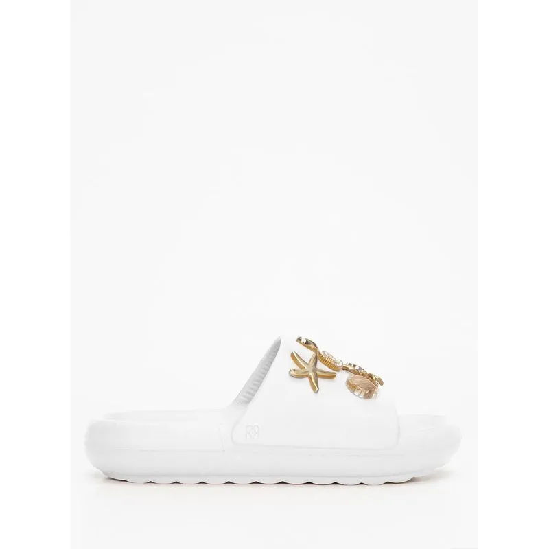 Chinelo Petite Jolie Hug White PJ7825 33-4