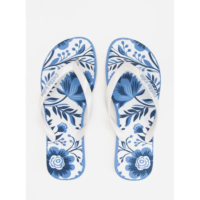 Chinelo Petite Jolie Fresh White/Floral 24 PJ6969 39-0