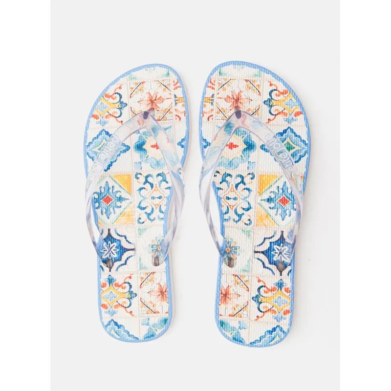 Chinelo Petite Jolie Fresh Translúcido/Arabesco 4 PJ6969 39-0