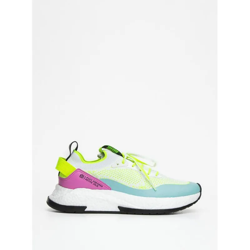 Tênis Petite Jolie Puff Sneaker Branco Multi 2 PJ7130II 37