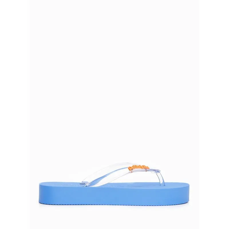 Chinelo Petite Jolie Fresh Up Translúcido/Blues PJ7321 39-0