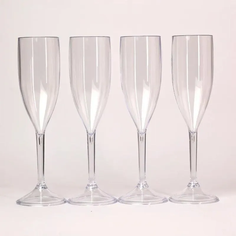 3x Kit 20 Taças Para Espumante 190ml Acrílico Festa