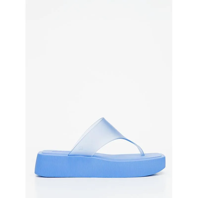 Chinelo Petite Jolie Key Blues Translúcido PJ7674 33-4