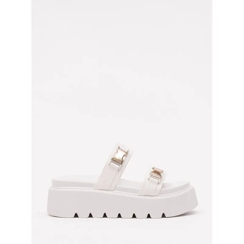 Tamanco Petite Jolie Pulse White/Ouro PJ7491 39-0
