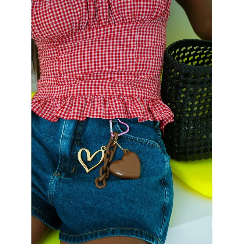 Chaveiro Petite Jolie Chocolate PJ20339