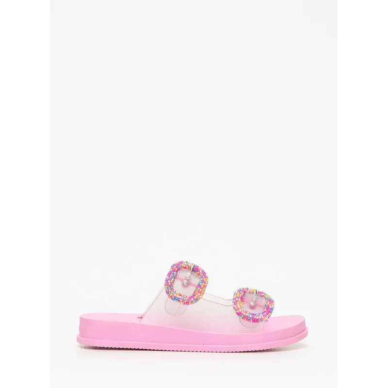 Chinelo Petite Jolie Infantil Cake In Translúcido PJ7850IN 27-8
