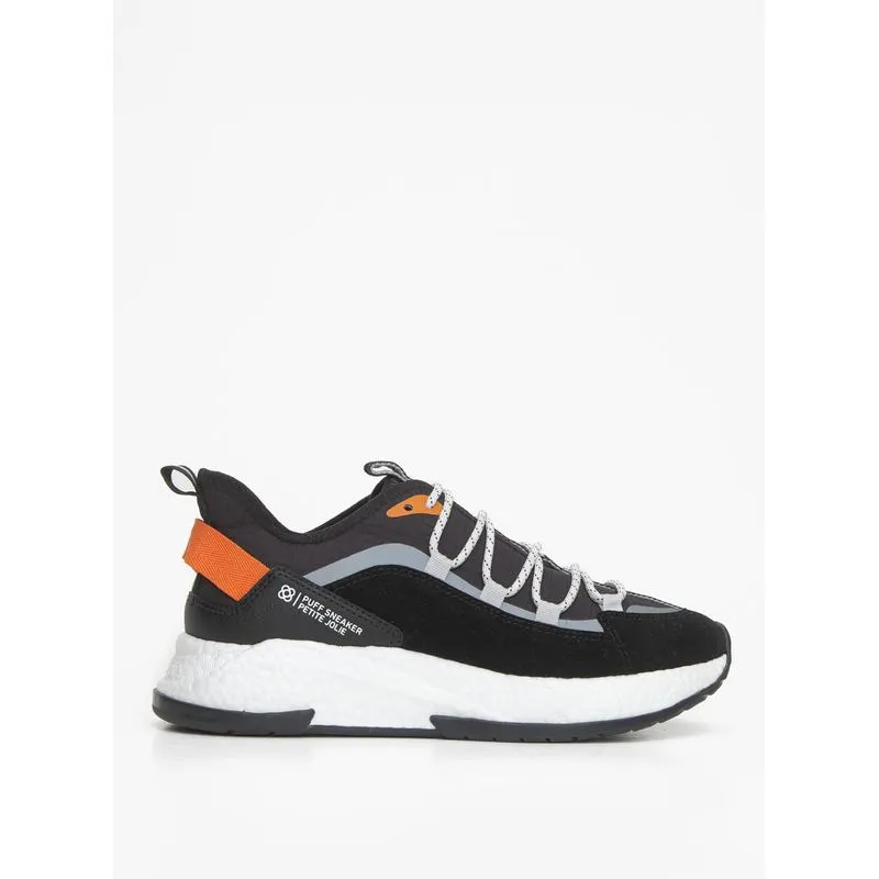 Tênis Petite Jolie Puff Sneaker Preto PJ7757 35
