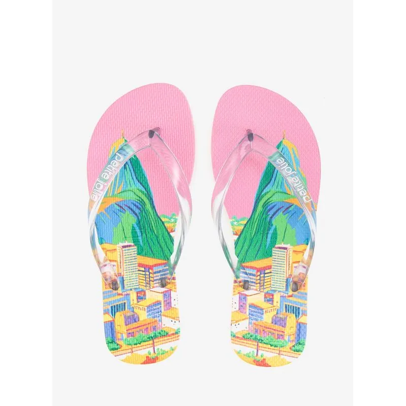 Chinelo Petite Jolie Fresh Translúcido/Rio De Janeiro PJ6969 37