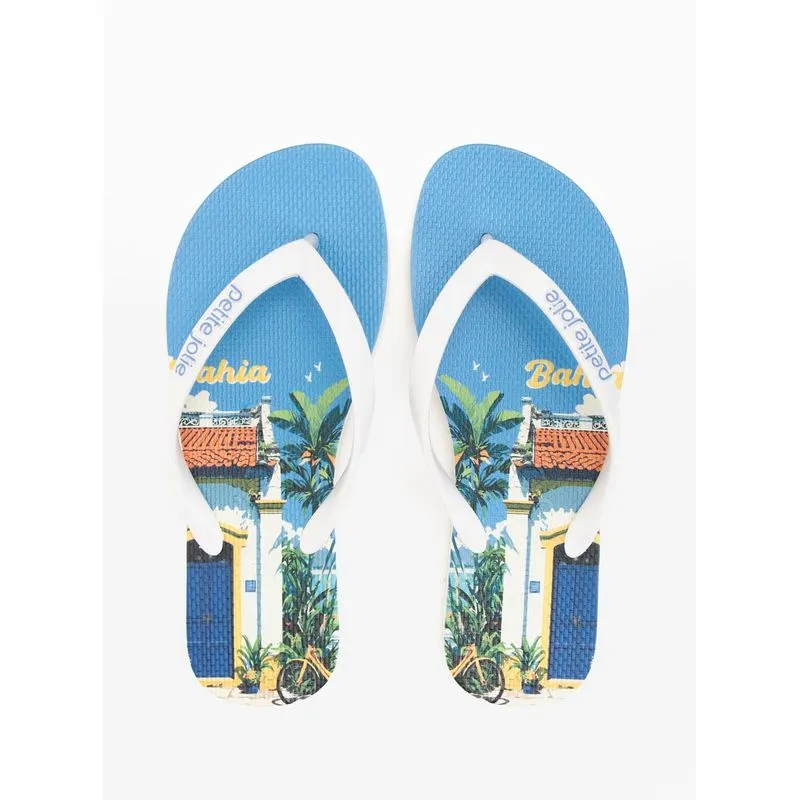 Chinelo Petite Jolie Fresh White/Bahia PJ6969 33-4