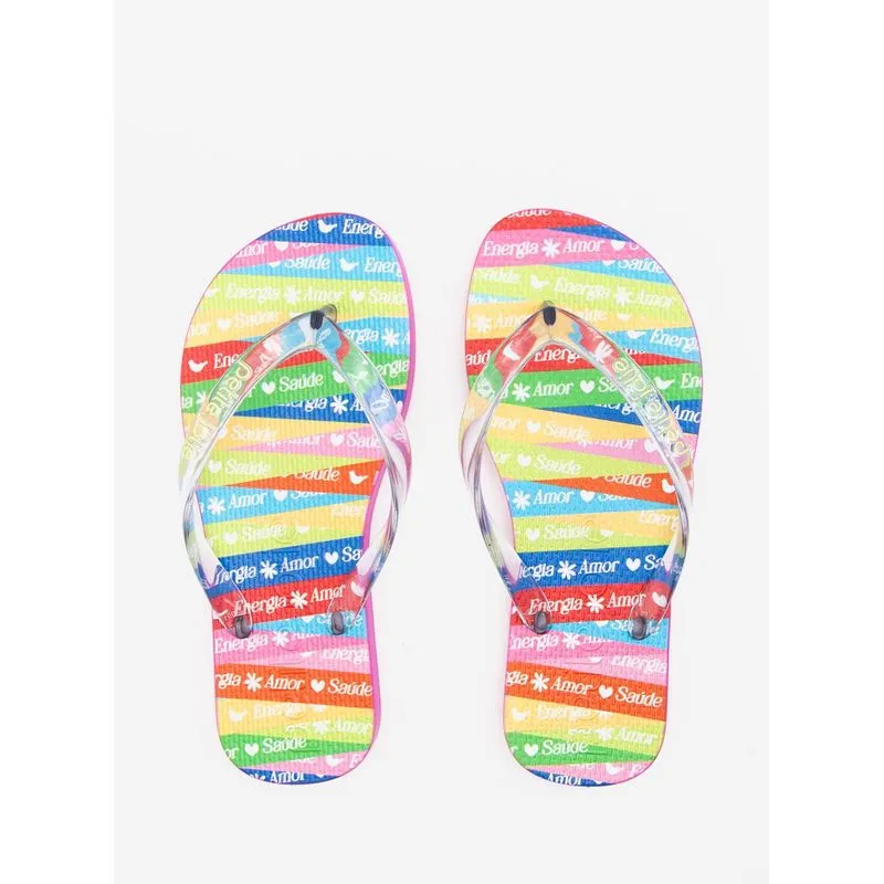 Chinelo Petite Jolie Fresh In Translúcido/Bonfim 2 PJ6969IN 25-6