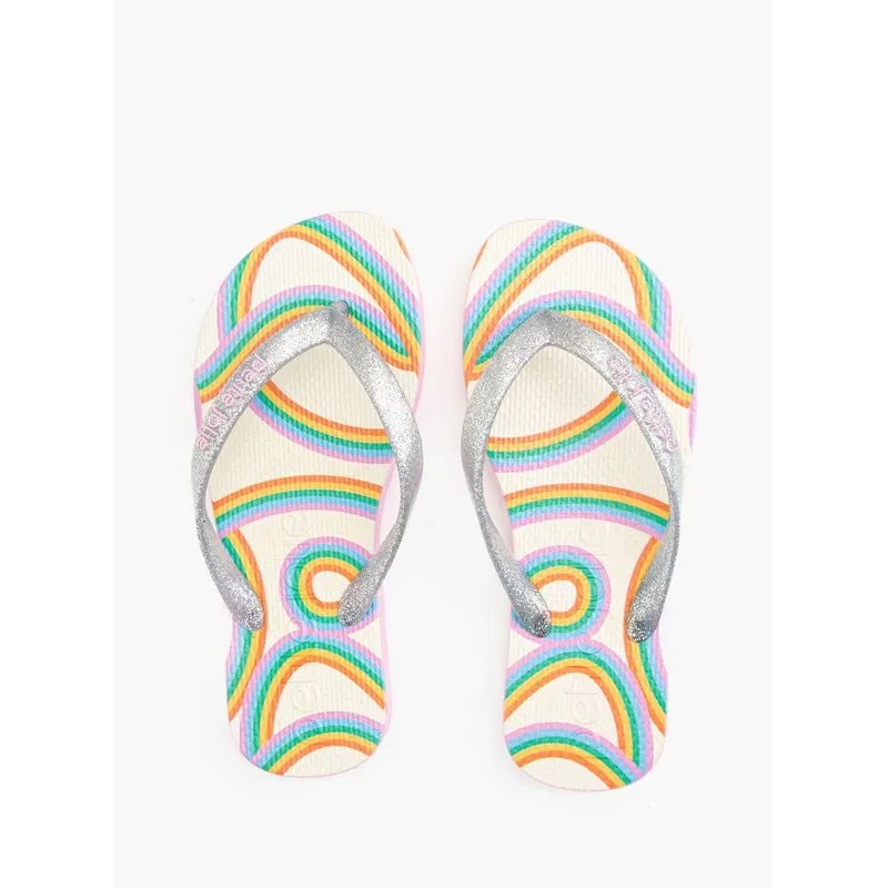 Chinelo Petite Jolie Fresh In Arco Íris PJ6969IN 25-6