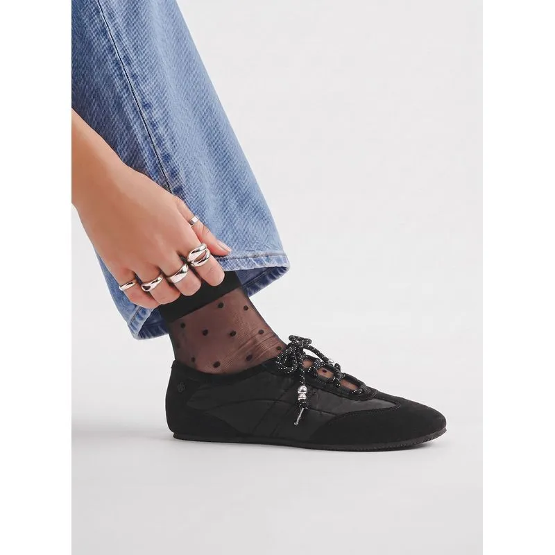 Tênis Petite Jolie Sneakerina Preto PJ7887 37