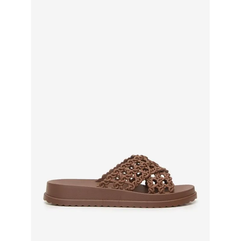 Chinelo Petite Jolie Bossa Chocolate PJ7899 35