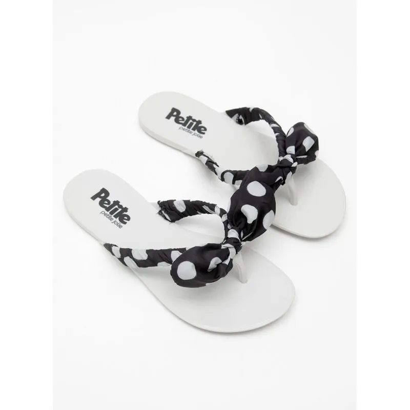 Chinelo Infantil Petite Jolie Lucky In White PJ5071IN 31