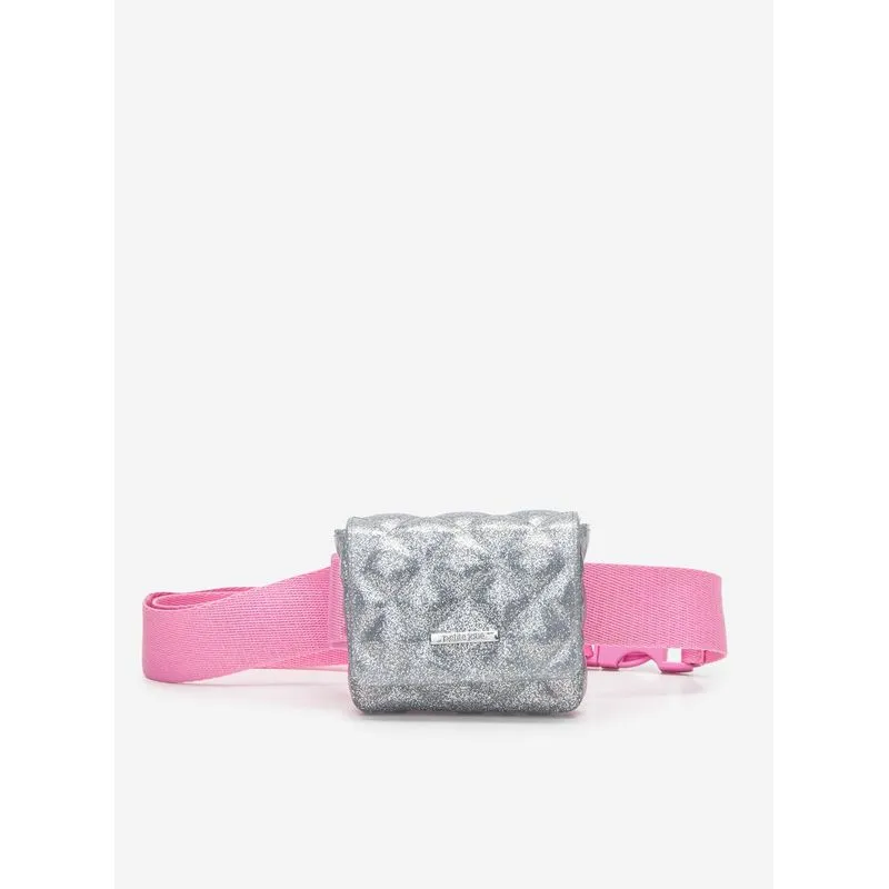 Bolsa Petite Jolie Gloss In Full Glitter Prata PJ11398IN