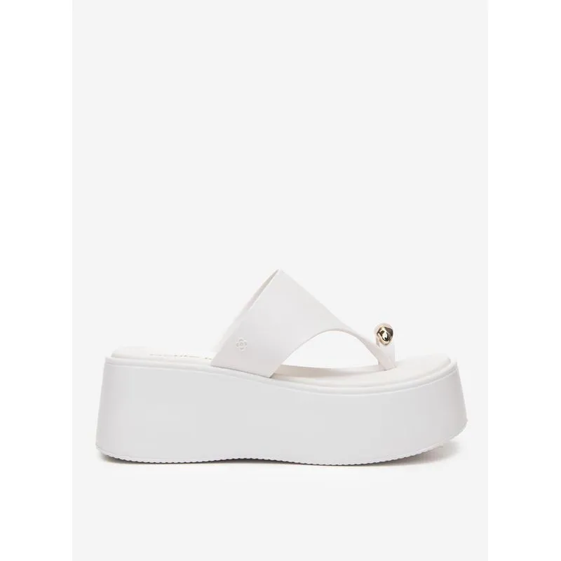 Chinelo Petite Jolie Ring Flatform White PJ7866 33-34