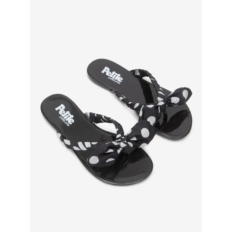 Chinelo Infantil Petite Jolie Lucky In Preto PJ5071IN 31