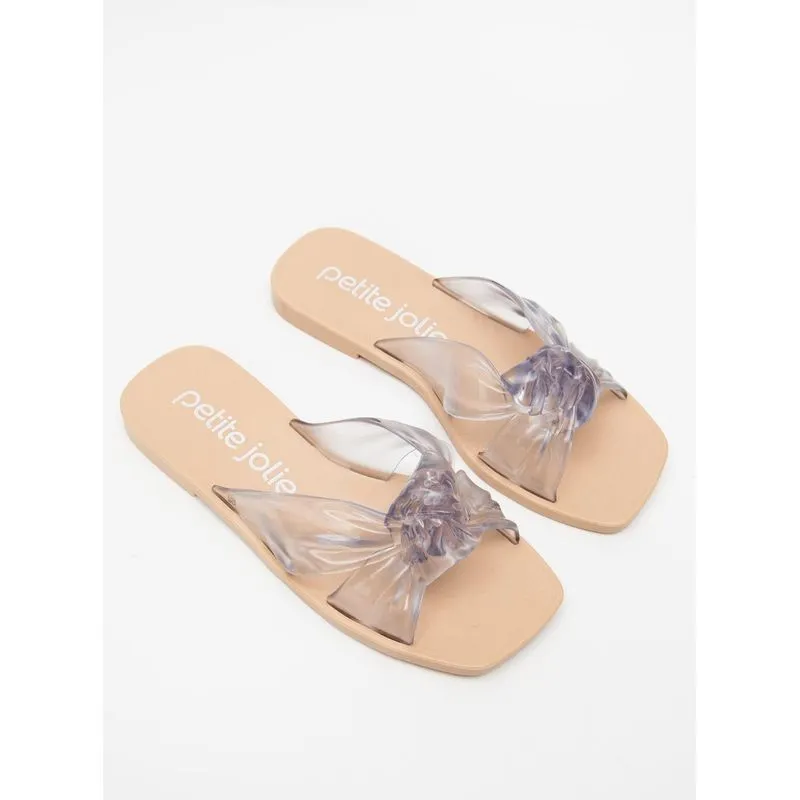 Chinelo Petite Jolie Gold Translúcido PJ6149 34