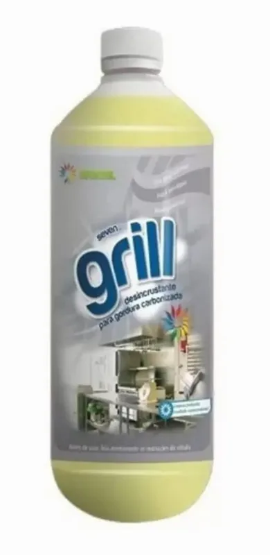 Grill Desincrustante Alcalino Sevengel 1 Litro Limpa Chapa