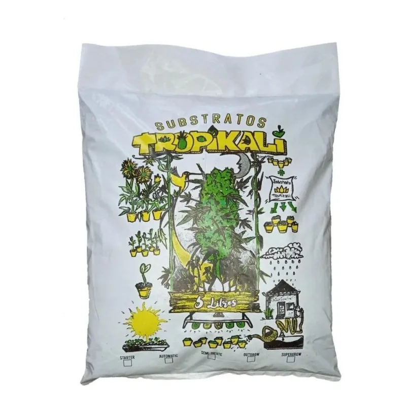 Substrato Tropikali Orgânico 5l Cultivo Outdoor Indoor Grow