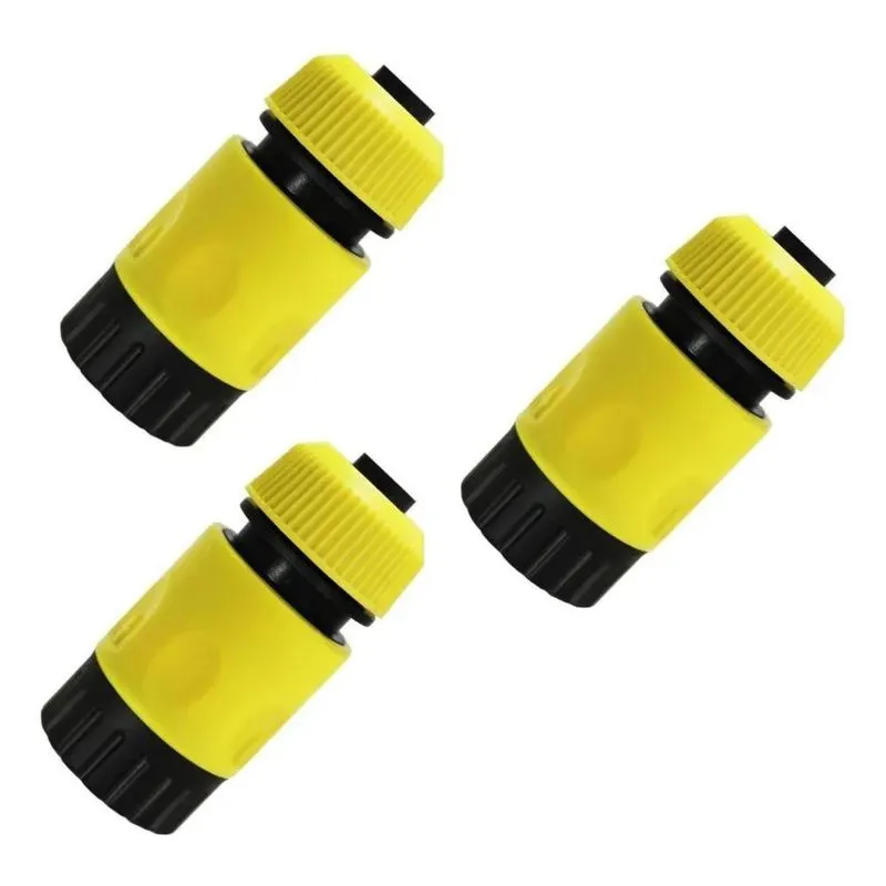 10x Conj 3 Engates Rápido Com Conector Karcher