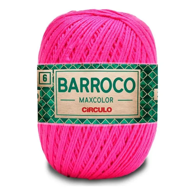 1 Barbante Barroco Fio 6 Maxcolor 200g Tutti Frutti 6156