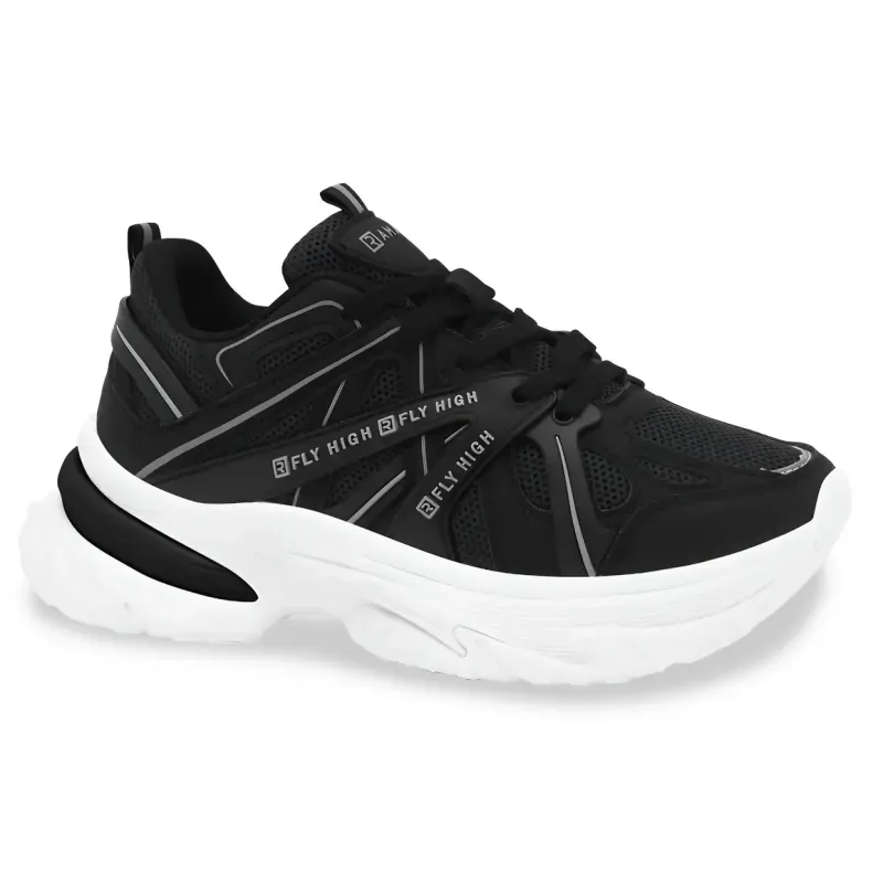 Tênis Ramarim Chunky Feminino Preto 38