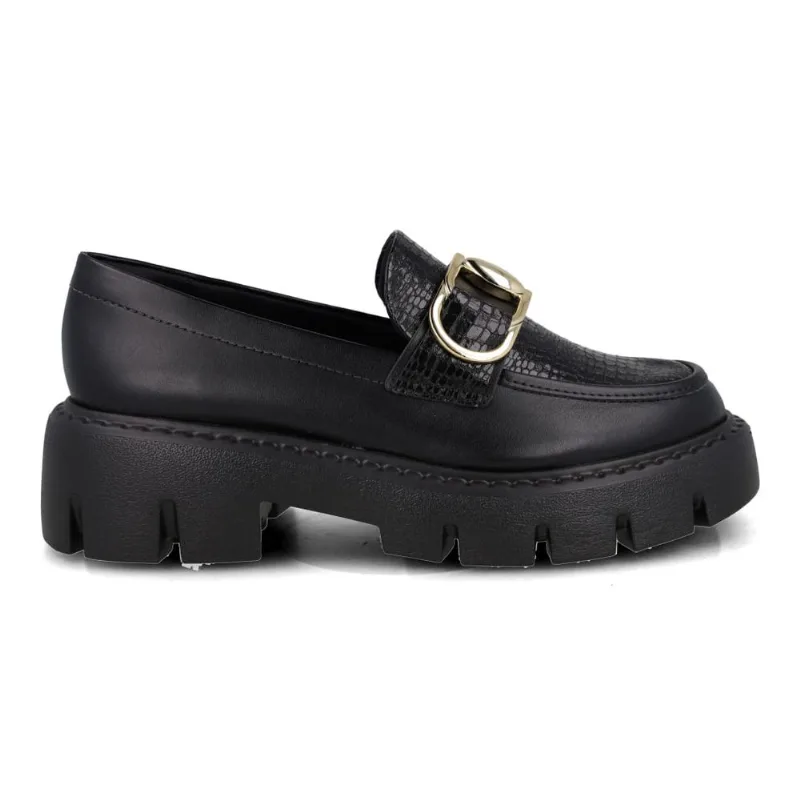 Mocassim Feminino Ramarim Napa Polish Plus Preto 35