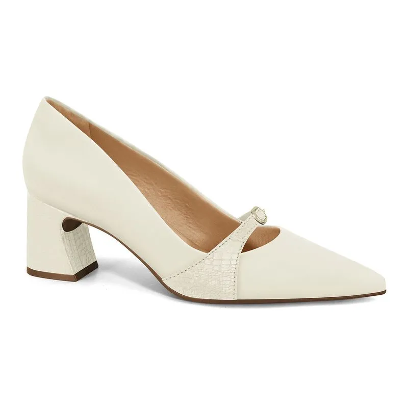Scarpin Salto Bloco Coconut Ramarim 2616103-6 39