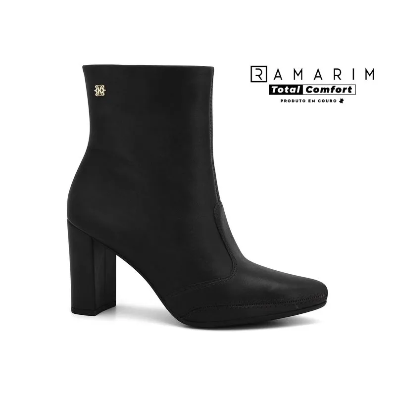 Bota Total Comfort Preta Ramarim 2615101-2 33