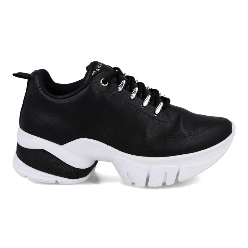 Tênis Feminino Ramarim Preto Chunky Sneaker 33